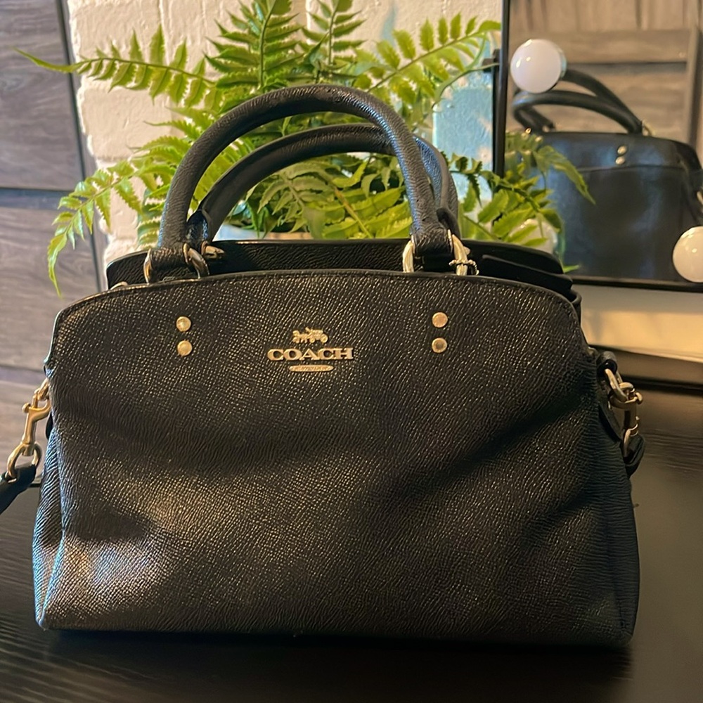 Black coach bag